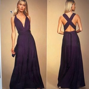 Lulu’s Always Stunning convertible maxi dress